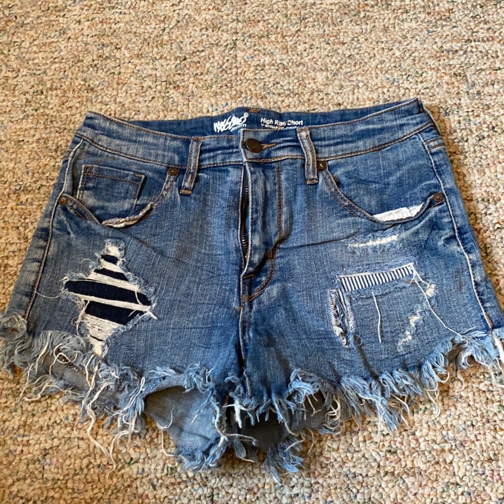 Denim distressed Jean shorts